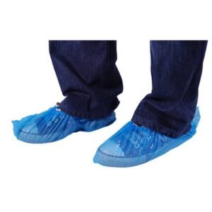 CAPAS DESCARTÁVEIS DE PLÁSTICO PARA SAPATOS – AZUL