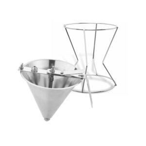 FUNIL E SUPORTE PARA CONFEITARIA COMPLETOS