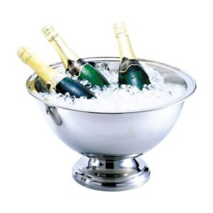 Tigela de ponche Infiniti com borda – 15 litros