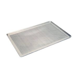 Assadeira perfurada em aço alustre – 435 x 315 x 10 mm