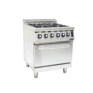 Fogão a gás com forno elétrico ANVIL – 4 bocas