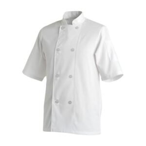 Jaqueta de uniforme de chef básica curta – tamanho PP