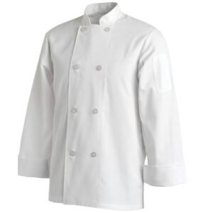 Jaqueta de uniforme de chef básica longa – tamanho XXG