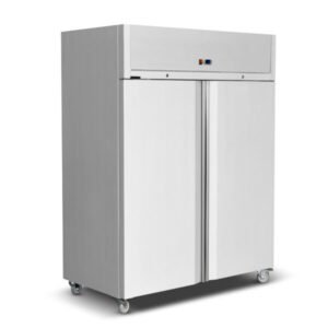 REFRIGERADOR DE COZINHA COMERCIAL – DUAS PORTAS – AÇO INOXIDÁVEL