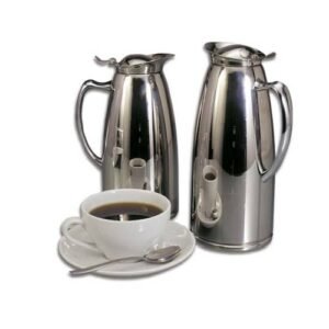 Servidor isolado em aço inoxidável polido – 1500ml