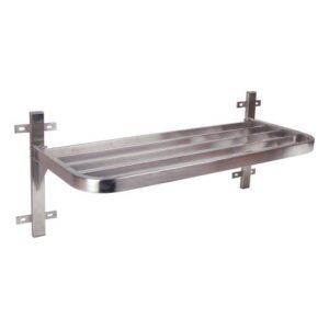 Suporte para panelas em aço inoxidável – Montagem simples na parede – 900 x 400 x 400 mm